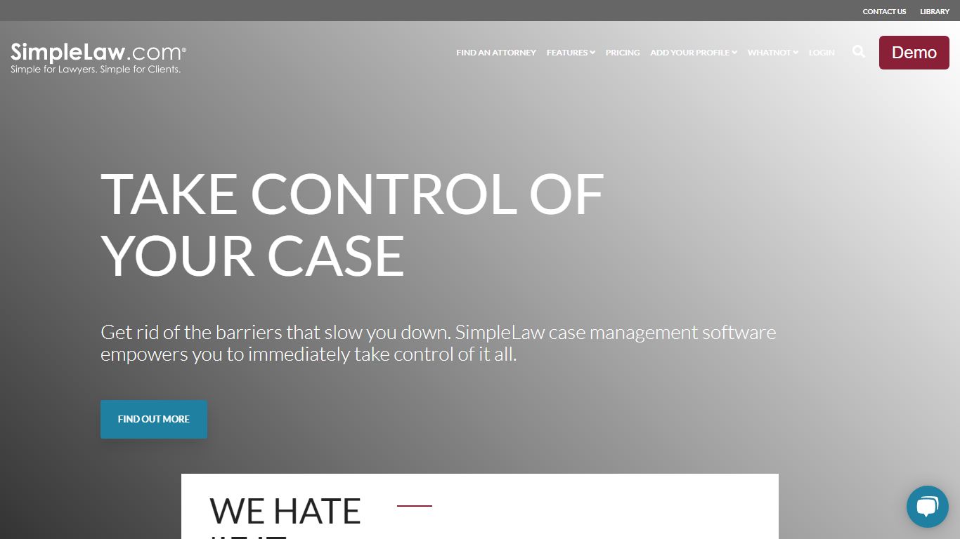 SimpleLaw Case Management Software